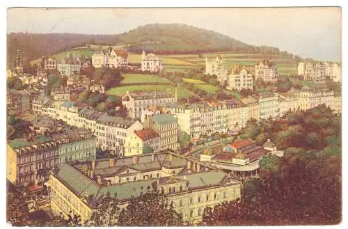 AK, Karlsbad, Karlovy Vary, Westend, 1914