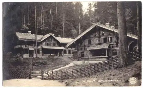 AK, Dittersbach, OT Balzhütte, Jetřichovice, Na Tokáni, Gaststätte, um 1930