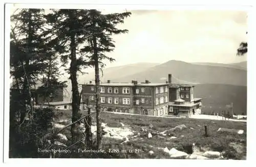 AK, Riesengebirge, Krkonoše, Peterbaude, 1930