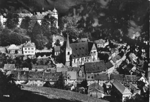 AK, Stolberg Harz, Teilansicht, 1957