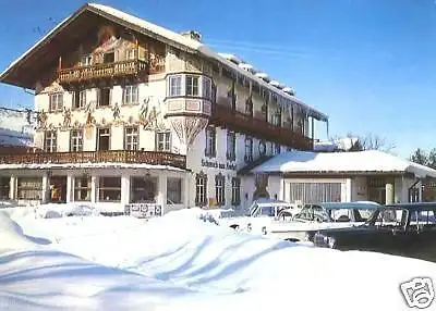 Ansichtskarte, Kochel am See, Hotel "Schmied von Kochel", 1991