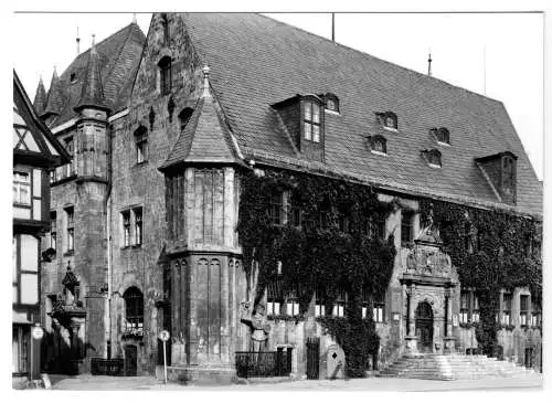 AK, Quedlinburg, Rathaus, 1975