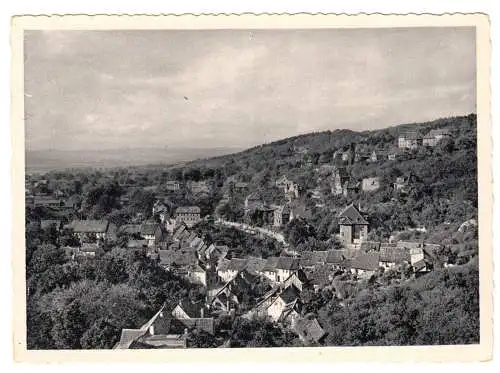 AK, Bad Frankenhausen Kyffh., Teilansicht, Am Weinberg, 1958