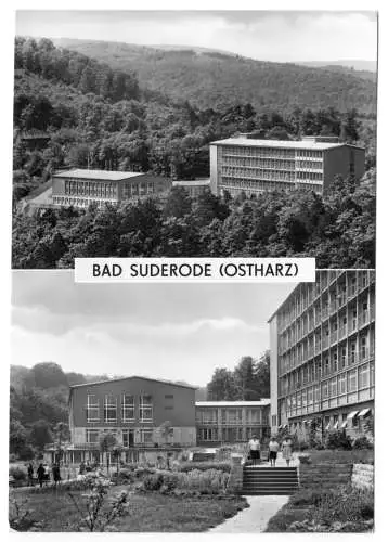 AK, Bad Suderode Ostharz, Sanatorium "Willy Agatz", 1972