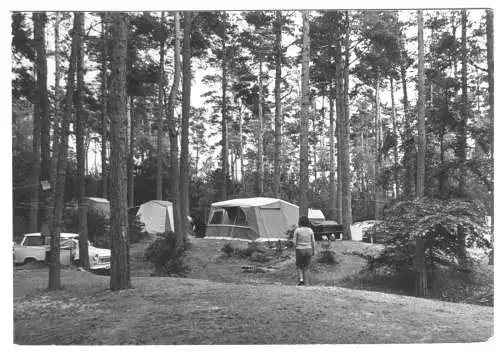 AK, Bakenberg auf Rügen, Zeltplatz Dranske, 1982