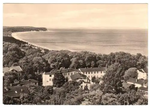 AK, Göhren Rügen, Teilansicht, 1961