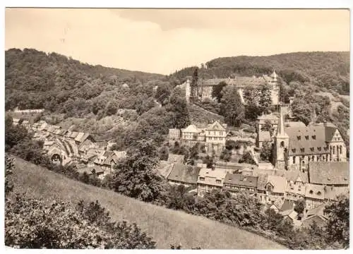 AK, Stolberg Harz, Teilansicht vom Otto-Landmann-Weg, 1966