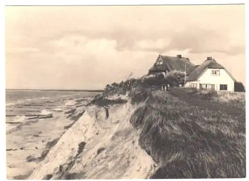 AK, Ostseebad Ahrenshoop, Häuser am Hohen Ufer, 1965