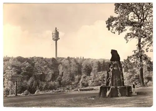 AK, Kulpenberg Kyffhäuser, Fernsehturm, 1964