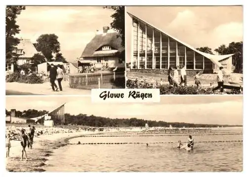 AK, Glowe Rügen, drei Abb., 1971