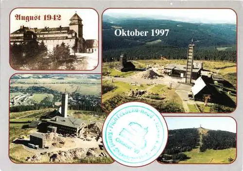 AK, Oberwiesenthal, Fichtelberg, vier Abb., um 1997