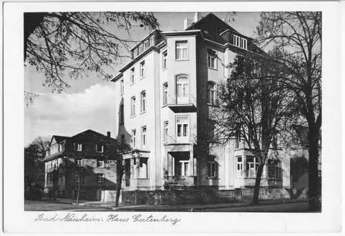 AK, Bad Nauheim, Haus Gutenberg, um 1962