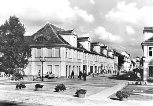AK, Potsdam, Blick in die Kl.-Gottwald-Str., 1981