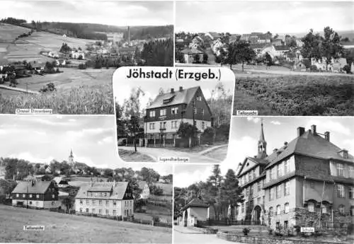 AK, Jöhstadt Erzgeb., fünf Abb., 1972