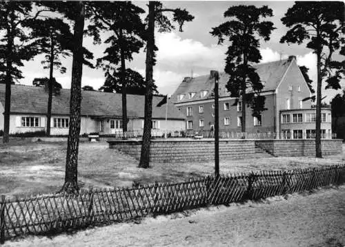 AK, Seebad Ahlbeck auf Usedom, Kinderheim der Rbd Greifswald, 1965