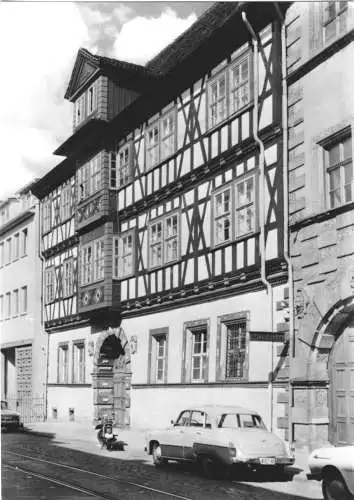 AK, Erfurt, Haus "Zum Mohrenkopf" in der Leninstr., 1972