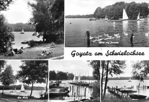 AK, Goyatz am Schwielochsee, fünf Abb., 1977