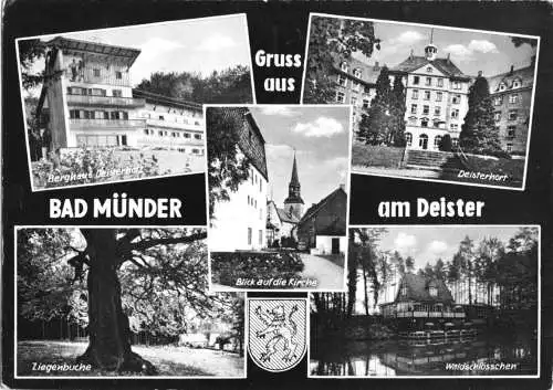 AK, Bad Münder am Deister, fünf Abb., gestaltet, 1969