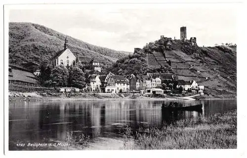 AK, Beilstein a.d. Mosel, Teilansicht, um 1938