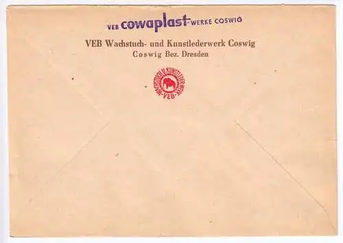 AFS, cowaplast Ein Qualitätsbegriff!, o Coswig (Bz. Dresden), 29.6.59