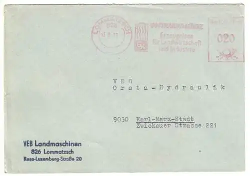 AFS, Fa. Gotthardt & Kühne, o Lommatzsch, 826, 13.8.73