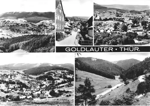 AK, Goldlauter Kr. Suhl, fünf Abb., 1978