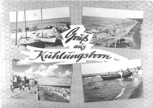 AK, Ostseebad Kühlungsborn, vier Abb., gestaltet, , 1967