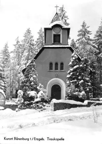 AK, Kurort Bärenburg Erzgeb., Traukapelle, 1973