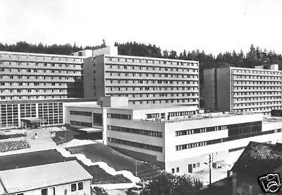 AK, Bad Elster, Therapiegebäude und Bettenhäuser, 1985