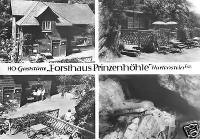 AK, Hartenstein Erzgeb., Forsthaus "Prinzenhöhle", 1978