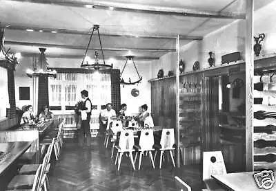 AK, Stützengrün Erzgeb., Berghotel Kuhberg, Gastraum 2