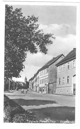 AK, Tambach - Dietharz Thür., Hauptstr., 1952