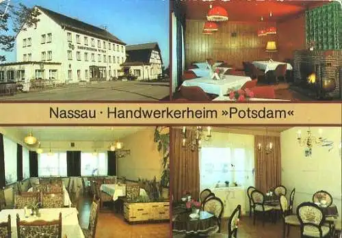 Ansichtskarte, Nassau Kr. Brand-Ebisdorf, Heim "Potsdam", 1986