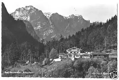 Ansichtskarte, Bad Reichenhall, Bergwirtshaus "Zum Schroffen" 1960