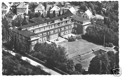 Ansichtskarte, Bad Pyrmont, Kurheim der AOK Berlin, Luftbild, 1970