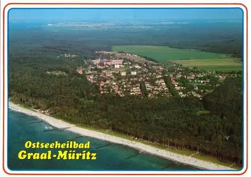 AK, Ostseeheilbad Graal - Müritz, Luftbold-Ansicht, Version 1, 1997