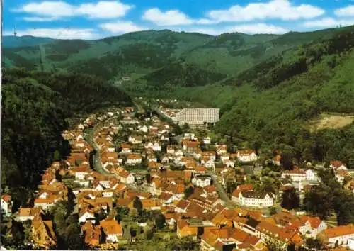 AK, Bad Lauterberg, Ansicht vom Hausberg, um 1974