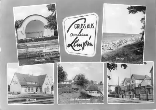 AK, Zempin auf Usedom, fünf Abb., gestaltet, 1963