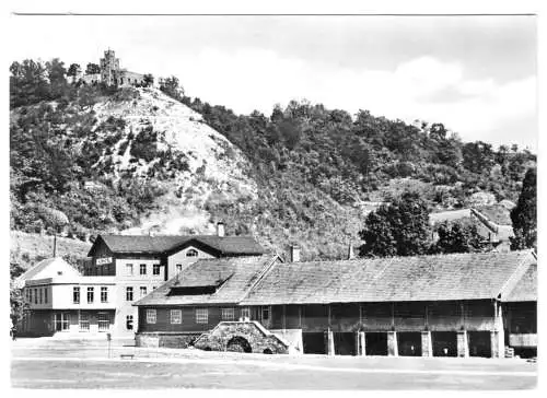 AK, Bad Sulza, Gradierwerk und Zerstäuberhalle, 1978