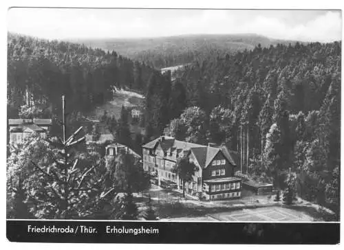 AK, Friedrichroda Thür. Wald, Erholungsheim, 1966