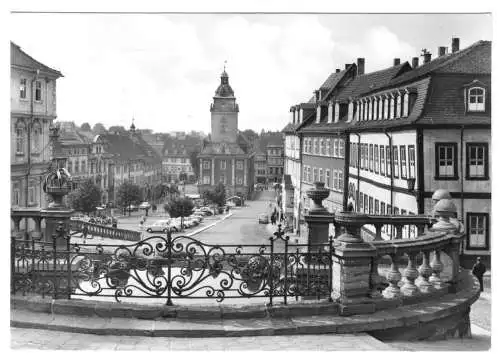 AK, Gotha, Blick auf den Hauptmarkt, 1969