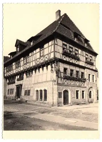 AK, Eisenach Thür., Lutherhaus, um 1958, Echtfoto, Handabzug