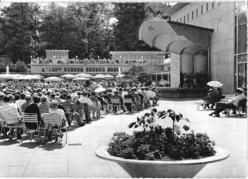 AK, Bad Salzuflen, Beim Konzert im Park, um 1966