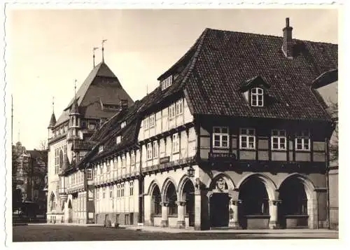 AK, Celle, Museum, Straßenansicht, Echtfoto, um 1953