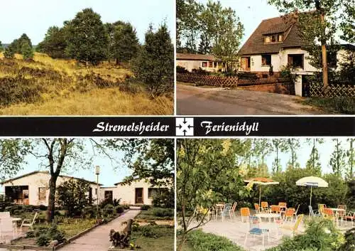 AK, Heinschenwalde, OT Stemelsheide, Stremelsheider Ferienidyll, vier Abb., 1978