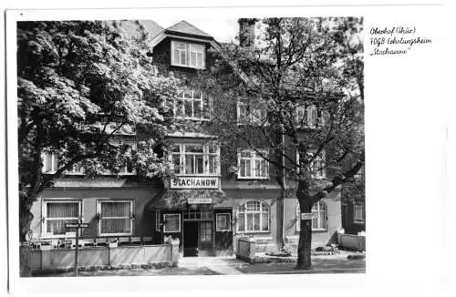 AK, Oberhof, FDGB-Heim "Stachanow", 1961