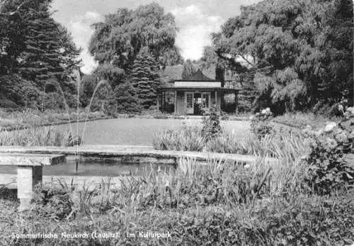 AK, Neukirch Lausitz, Im Kulturpark, 1962