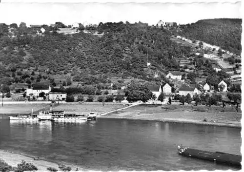 AK, Diesbar Elbe, Kr. Riesa, Teilansicht von der Elbe, 1968