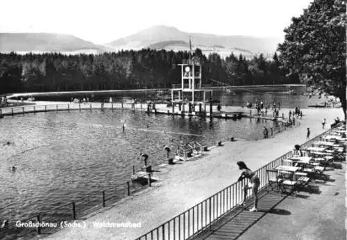 AK, Großschönau, Waldstrandbad, 1968