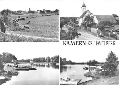 AK, Kamern Kr. Havelberg, vier Abb., 1981